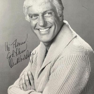 Mary Poppins Dick Van Dyke signed photo