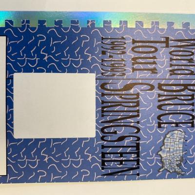 Bruce Springsteen backstage pass