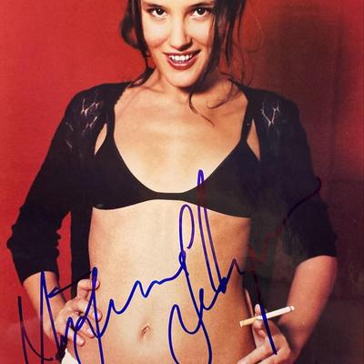 Virginie Ledoyen signed photo