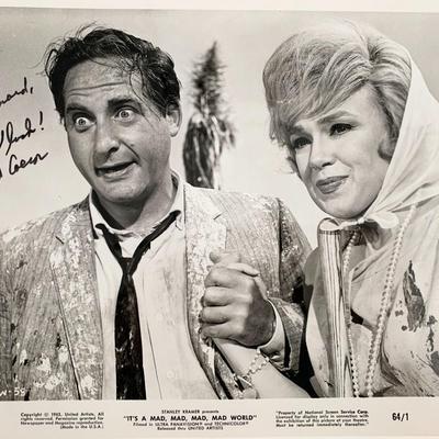 It's a Mad, Mad, Mad, Mad World Sid Caesar signed movie photo