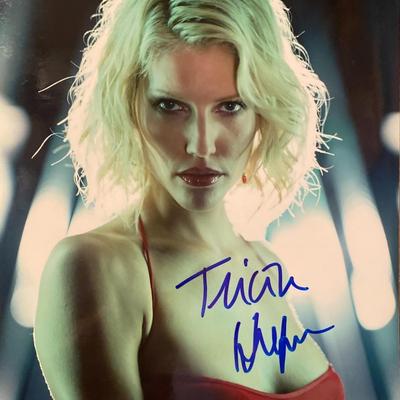 Tricia Helfer signed photo