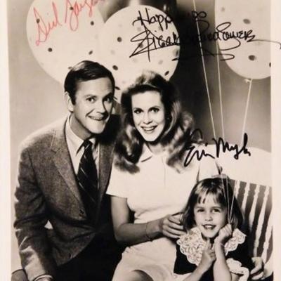 Bewitched signed promo photo