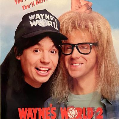 Wayne's World 2 original movie poster