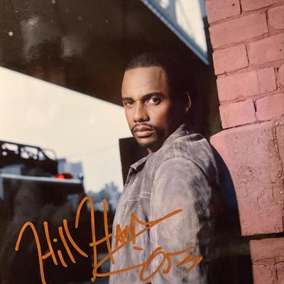Hill Harper signed photo