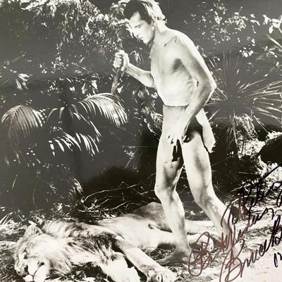 Bruce Bennett signed photo