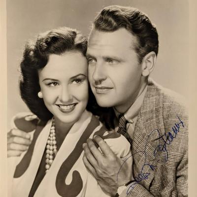 Ralph Belamy signed photo