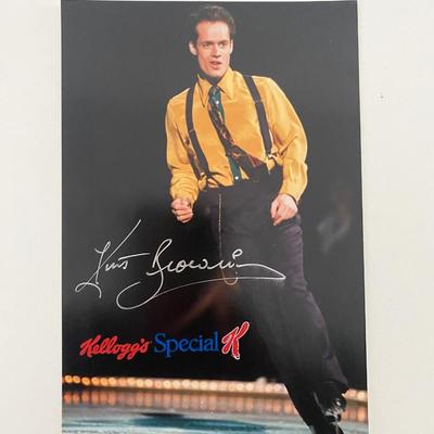 Figure Skater Kurt Browning signed photo