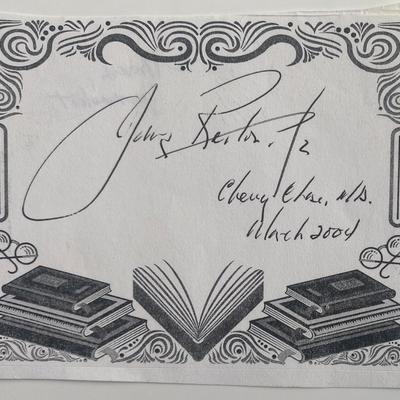 John Reiton Jr. original signature