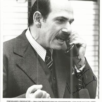 Herschel Bernardi signed photo