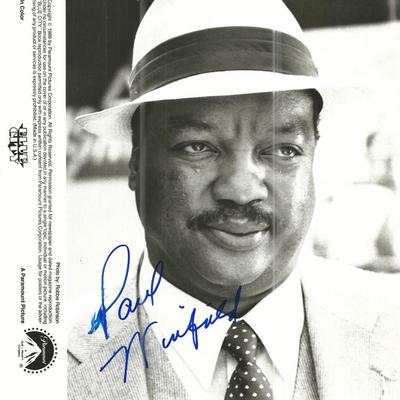 Blue City Paul Winfield signed movie photo