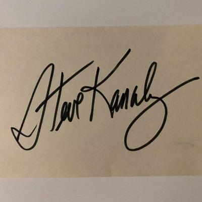 Dallas Steve Kanaly signature cut
