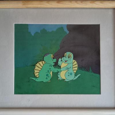 Dink, The Little Dinosaur Framed Animation Cel