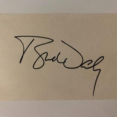 Tyne Daly signature cut