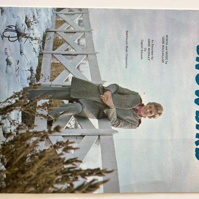 Anne Murray Snowbird music book