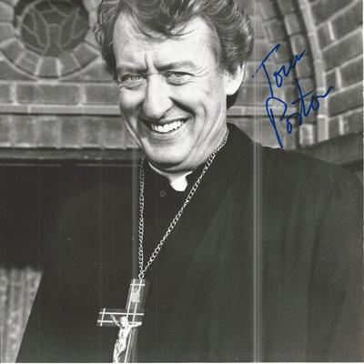 Rabbit Test Tom Poston signed photo