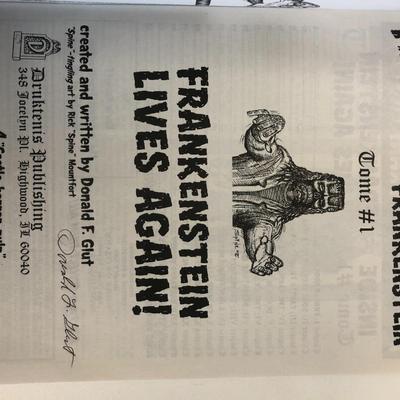 The New Adventures of Frankenstein Tome #1 Frankenstein Lives Again