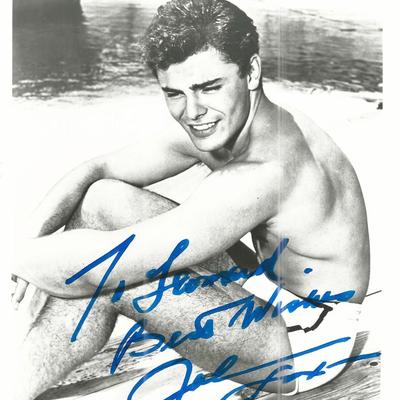 John Saxon signed photo