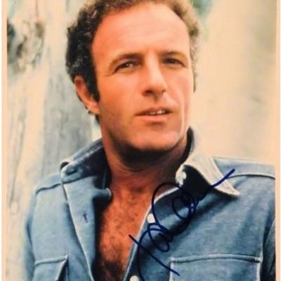 James Caan signed portrait photo