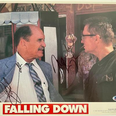 Falling Down signed promotional Photo- Beckett