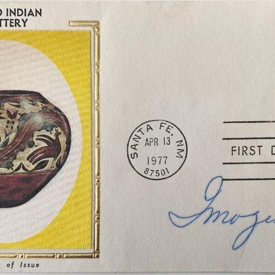 Imogene Coca signed 1977 cover