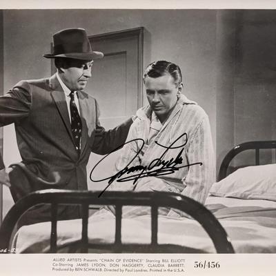 Chain of Evidence Jimmy Lydon signed photo.
