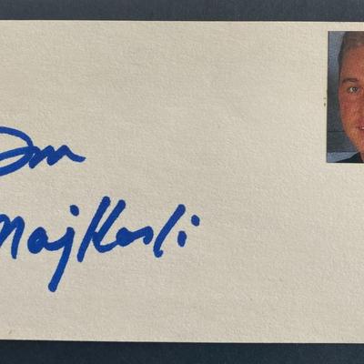 Don Majkowski signed photo