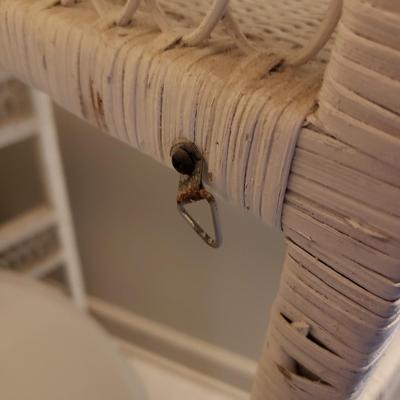 Wicker Over-The-Toilet Storage Unit (PBB-KD)