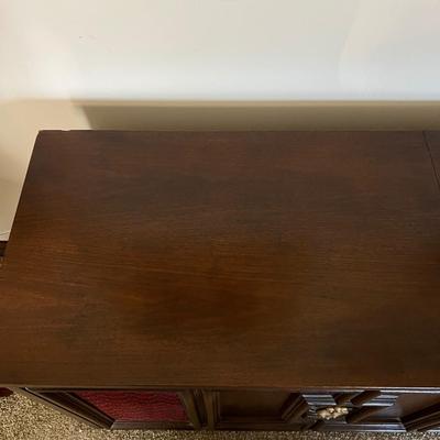 Vintage Sears Silvertone Stereo Radio Phonograph Music Console System