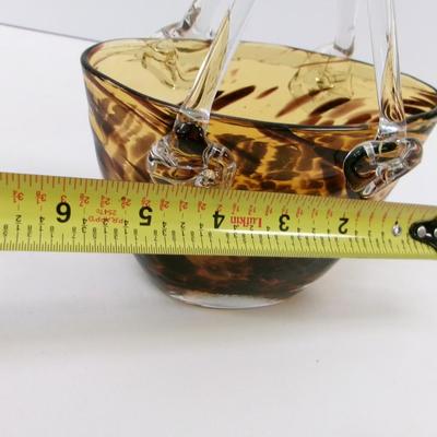 Leopard Style Glass Vase Handbag #37