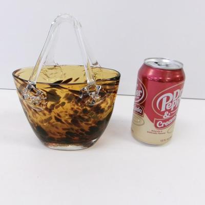 Leopard Style Glass Vase Handbag #37
