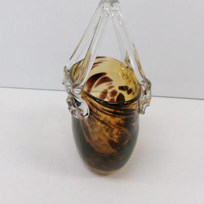 Leopard Style Glass Vase Handbag #37