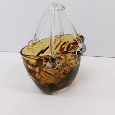 Leopard Style Glass Vase Handbag #37
