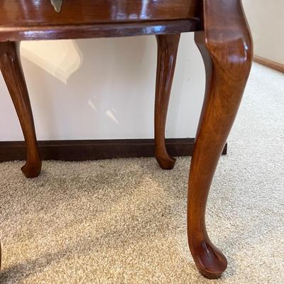 Pair of Queen Anne Style End Tables