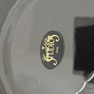 Vintage Glass Party Sets – "Rose dip bowl + "Casandra" Bowl w/ Pasari Liva Pressed Clear Mug Roses Frosted Indonesia Mugs