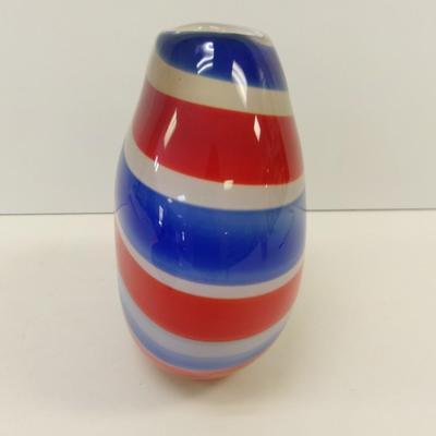 Murano Style Oval Fishbowl Hand Blown Glass #43