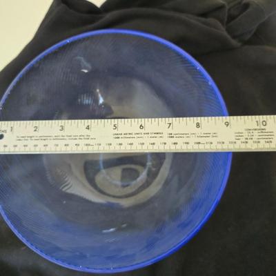 Cobalt Blue Glass Collection – 4pc Set