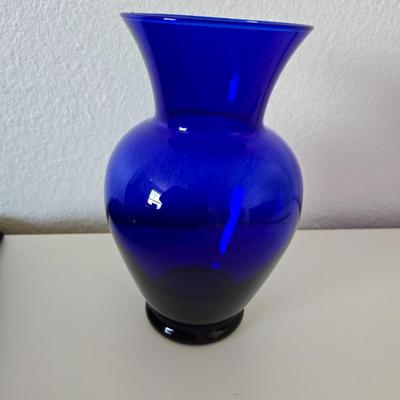 Cobalt Blue Glass Collection – 4pc Set