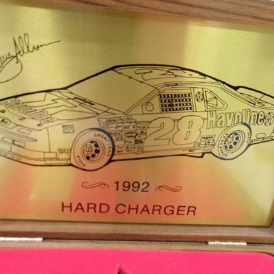 Case XX 1992 Hard Charger Davey Allison Knife With Case #9