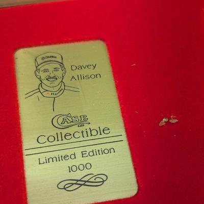 Case XX 1992 Hard Charger Davey Allison Knife With Case #9