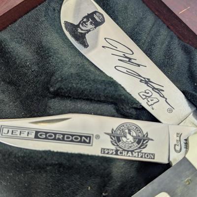 1995 Champion Case XX Jeff Gordon Knife & Zippo Lighter #11
