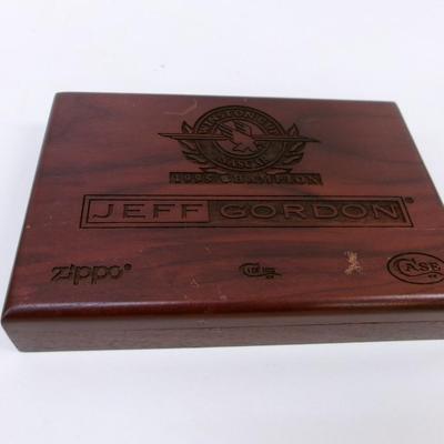 1995 Champion Case XX Jeff Gordon Knife & Zippo Lighter #11
