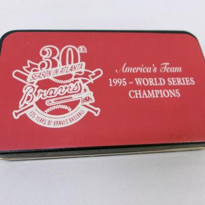 Braves America's Team 1995 World Series Champions Case Knife #19