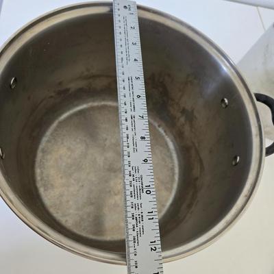 Heavy-Duty Stainless Steel Stock Pot Set – 2 Pots + Lids