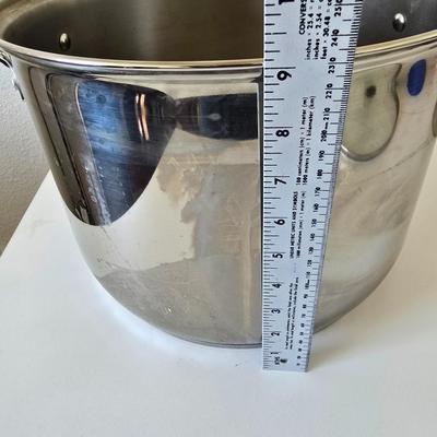 Heavy-Duty Stainless Steel Stock Pot Set – 2 Pots + Lids