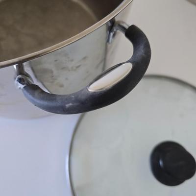 Heavy-Duty Stainless Steel Stock Pot Set – 2 Pots + Lids