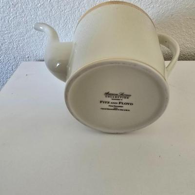 Fitz & Floyd “Roanoke” Fine China Teapot