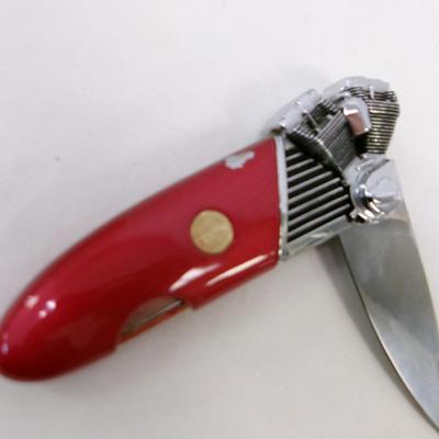 Franklin Mint Harley=Davidson Collector Road King Knife Twin Cam 88 Engine