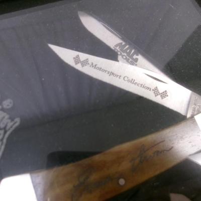 Mac Tools Racing 2 Blade / 4 PC Knife Set In Shadow Box - Motorsport Collection