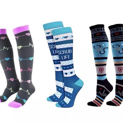 3-Pack XXL Lightweight Everyday Compression Socks Men & Women Nurse Healthcare Docto
