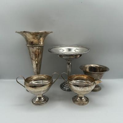 Assorted Weighted Sterling Silver Pieces